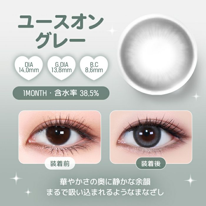ユース　ユースオングレー　レンズポイント