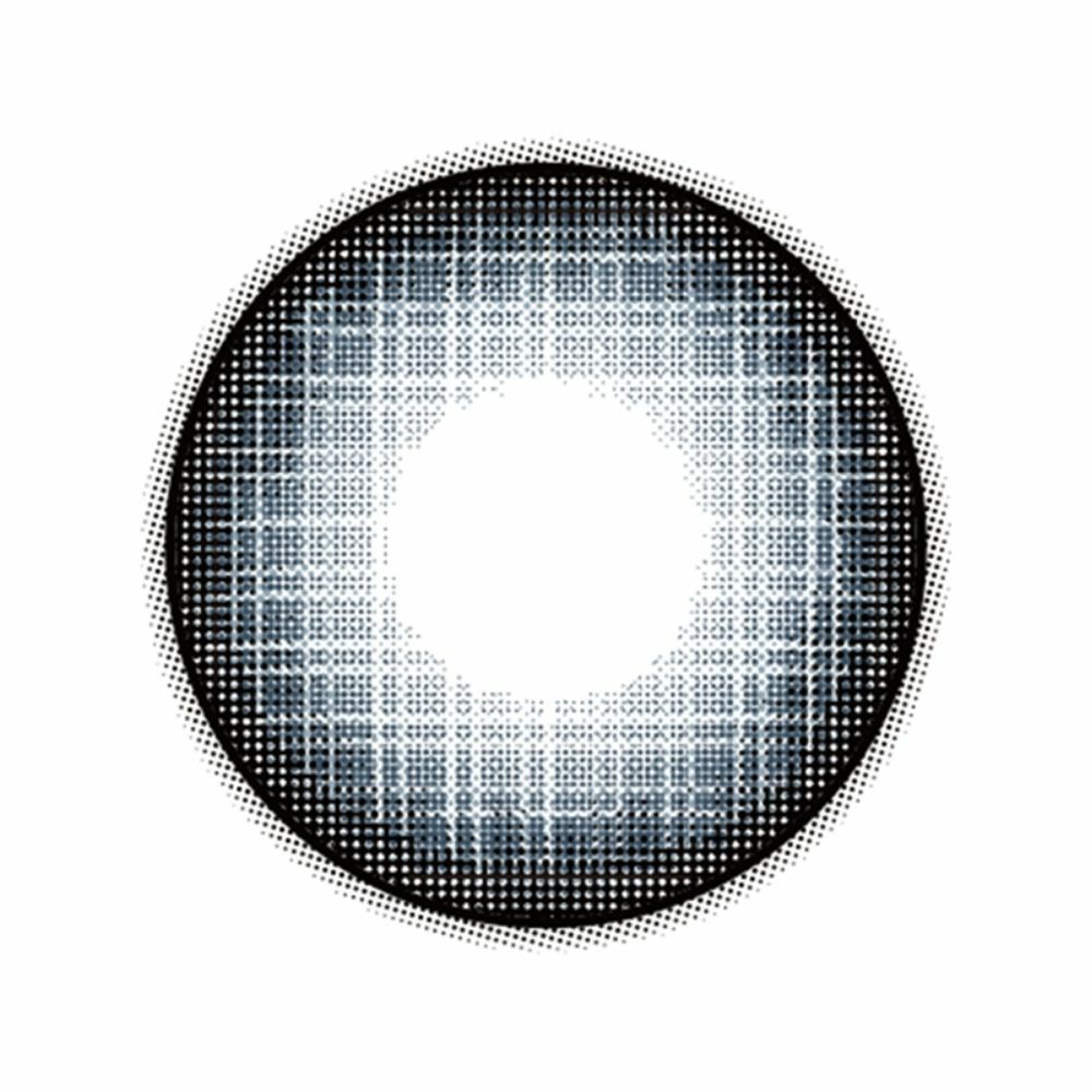 ワッフルチェックグレー　フルーリー　レンズ画像