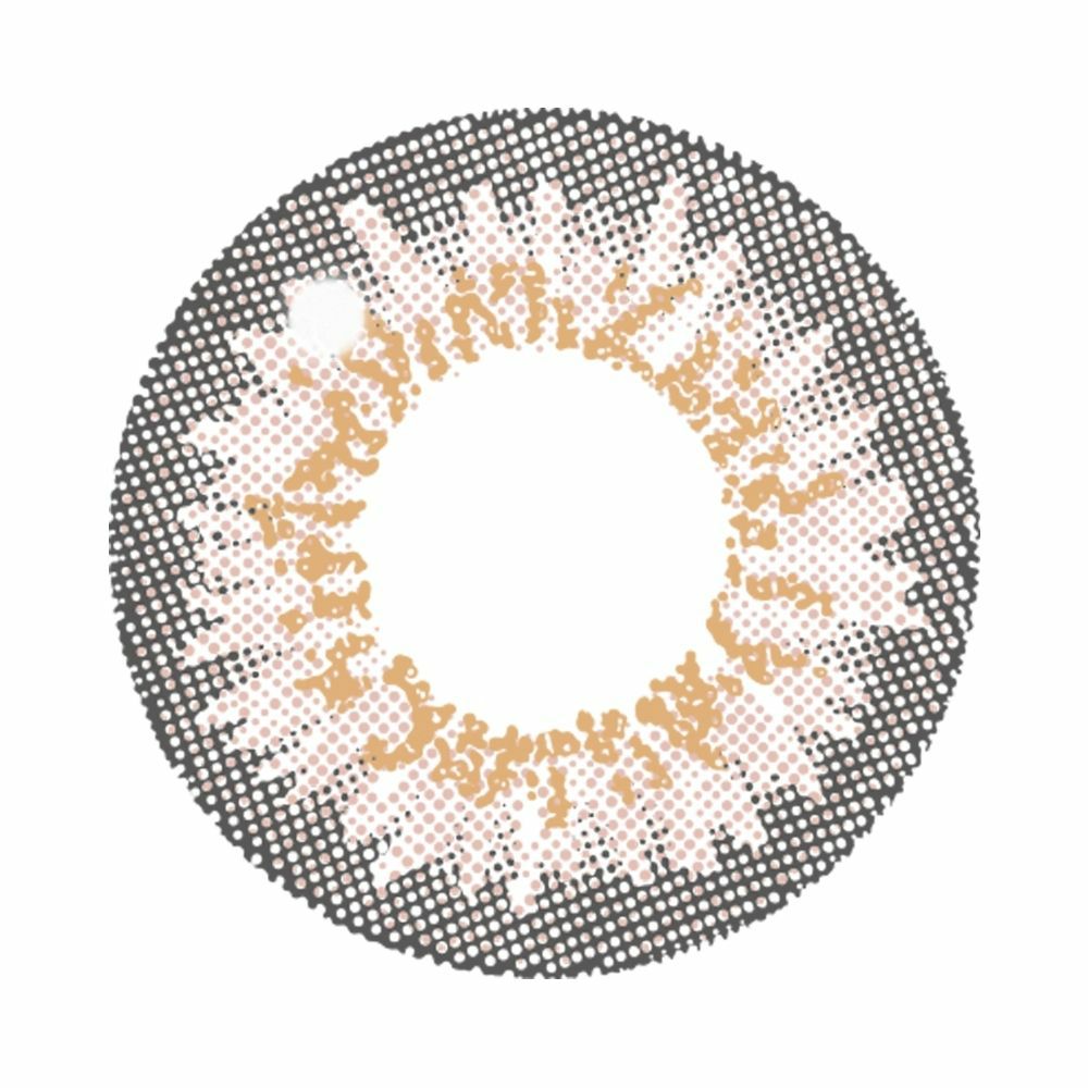 キャンマジ1day　ゴシップブラウン　レンズ画像