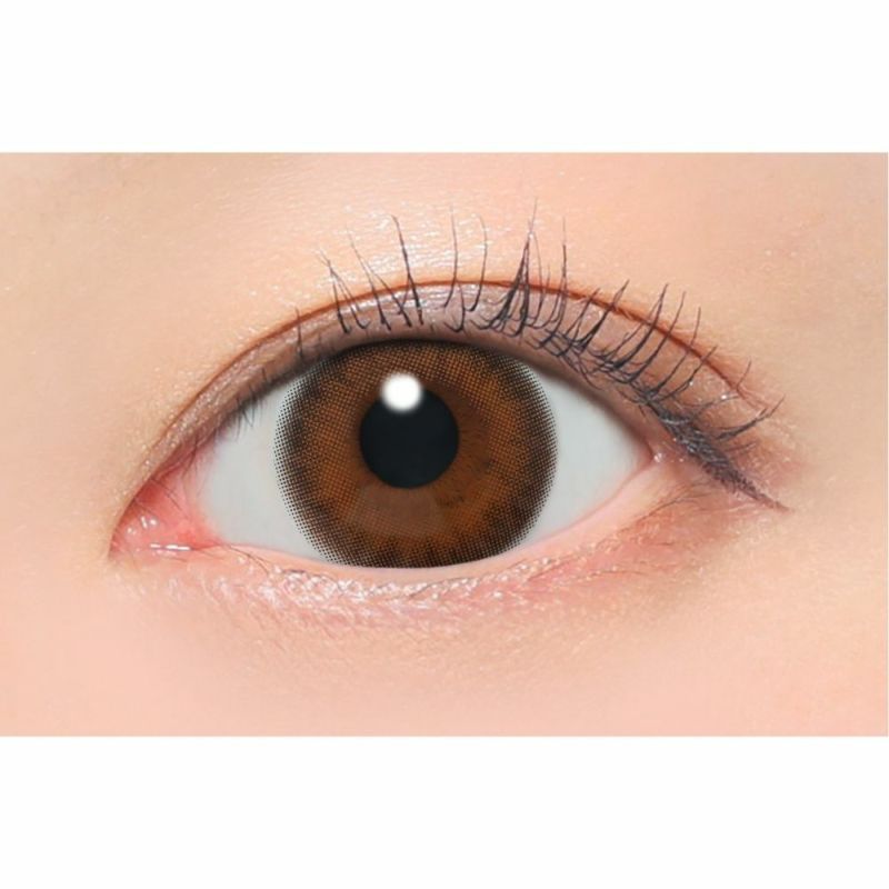 キャンマジ1day　マリアージュモカ　装用画像