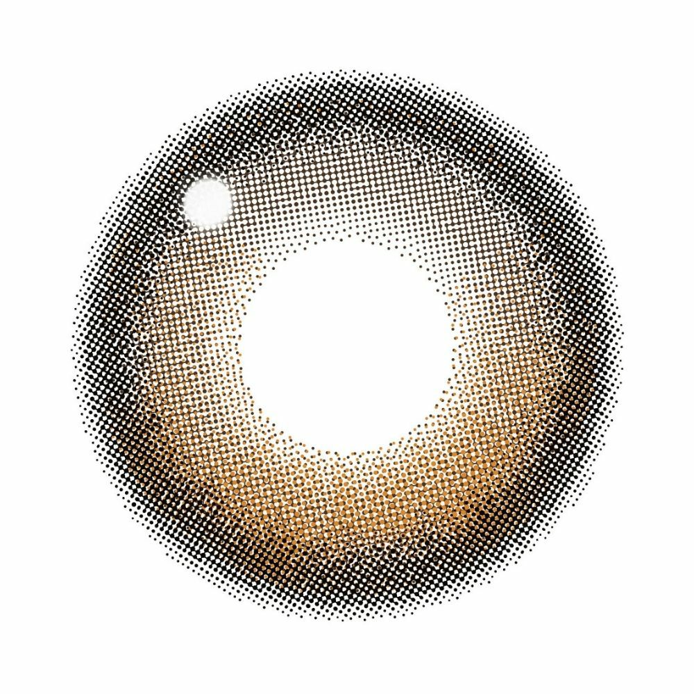 シークレットキャンディーマジック　カラコン　バターブラウン　レンズ