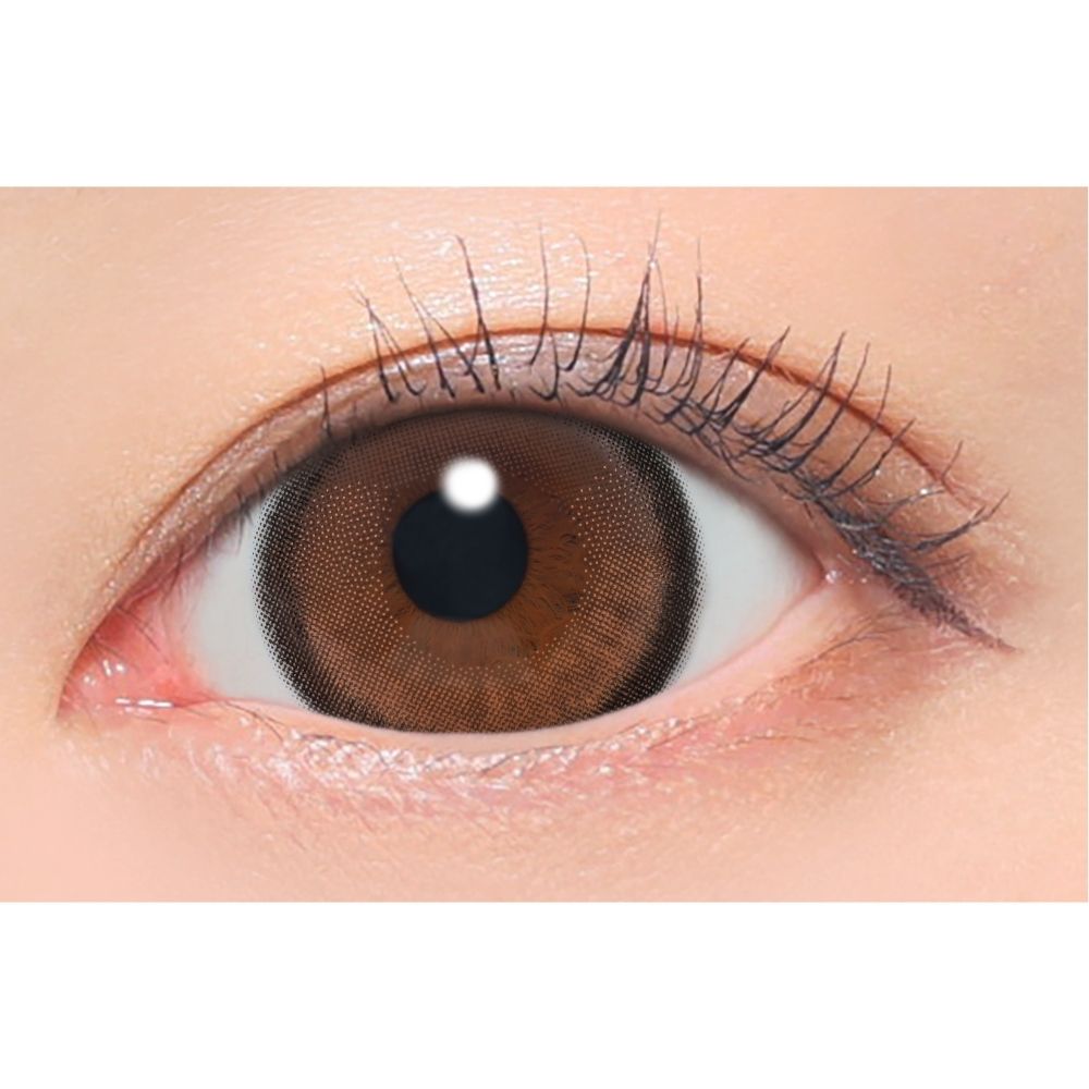 ファビュラス　バターブラウン　装用画像